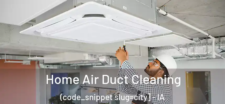  Home Air Duct Cleaning (code_snippet slug=city] - IA